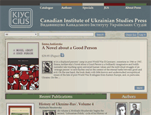 Tablet Screenshot of ciuspress.com
